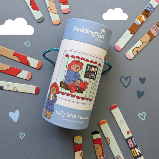 Paddington Bear - Lolly stick puzzle - PreOrder