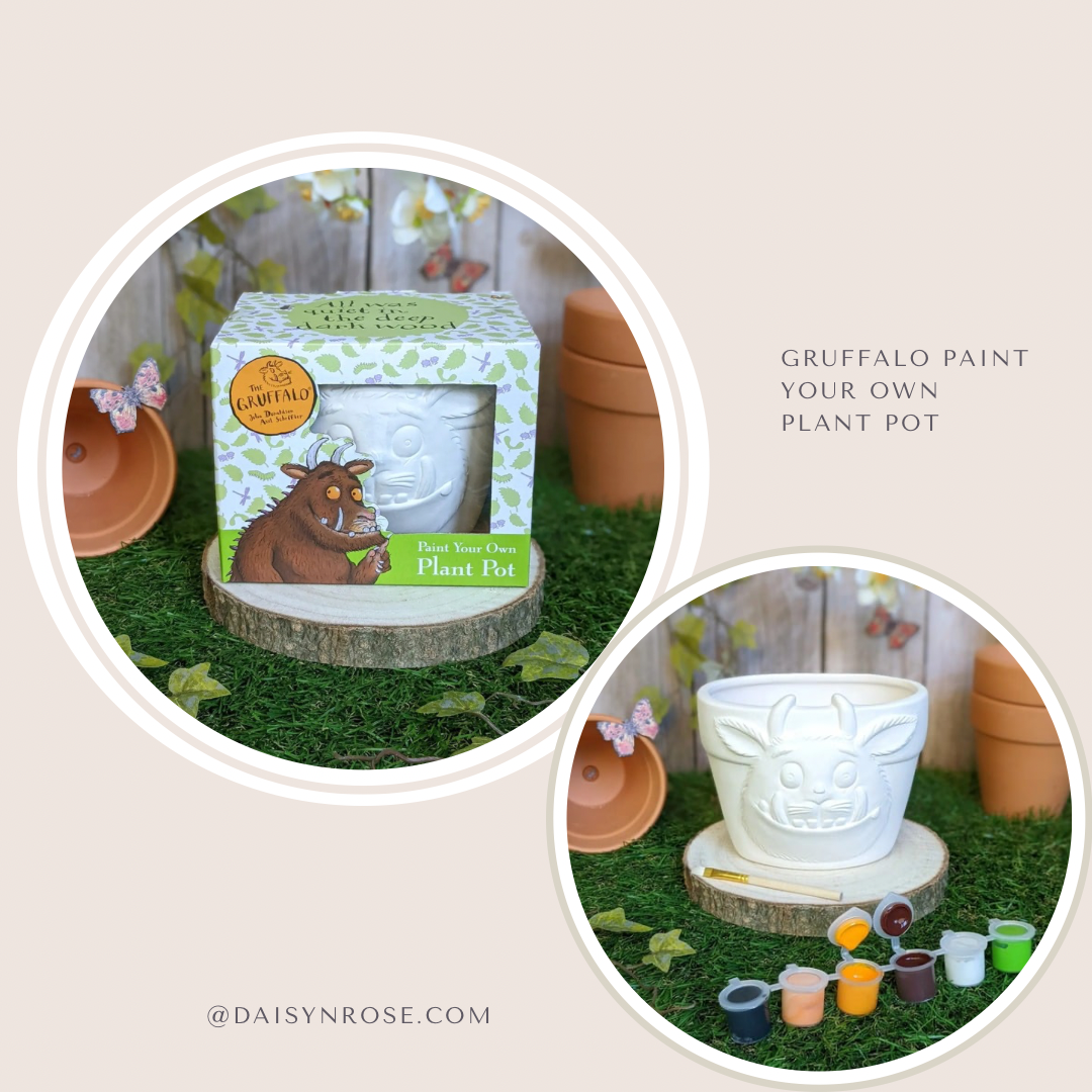 Gruffalo - paint your own plant pot - Pre Order